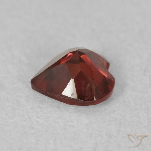 Pyrope Garnet Gemstone in 5 x 5 mm (calibrated) Size for Sale, Pyrope Garnet Stone in Currant Red Color