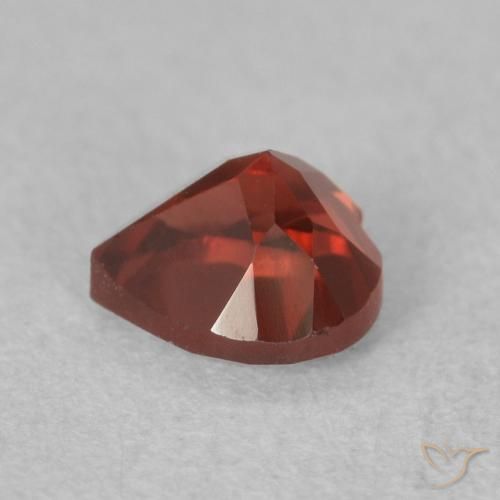 Pyrope Garnet Gemstone in 5.2 x 5.1 mm Size for Sale, Pyrope Garnet Stone in Currant Red Color