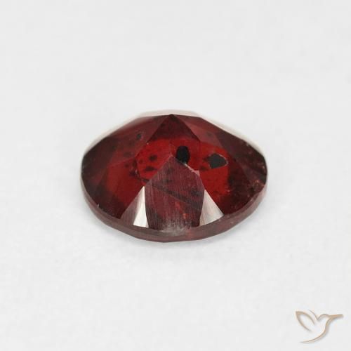 Pyrope Garnet Gemstone in 6 mm (calibrated) Size for Sale, Pyrope Garnet Stone in Sangria Red Color