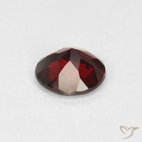 Pyrope Garnet Gemstone in 5.5 mm (calibrated) Size for Sale, Pyrope Garnet Stone in Deep Red Color