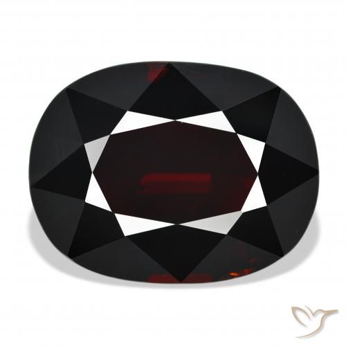 34.78ct Natural Dark Red Pyrope Garnet, Oval, VVS