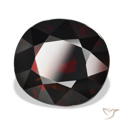 21.03 ct Red Pyrope Garnet Stone, Natural Pyrope Garnet in Oval Facet Shape for Sale
