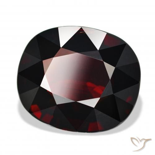 25.59 ct Red Pyrope Garnet Stone, Natural Pyrope Garnet in Oval Facet Shape for Sale