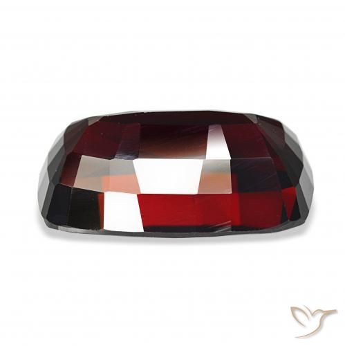 Pyrope Garnet Gemstone in 18.7 x 11.6 mm Size for Sale, Pyrope Garnet Stone in Blackish Red Color