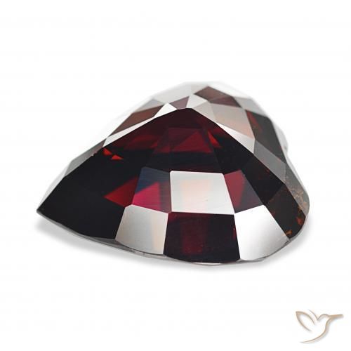Pyrope Garnet Gemstone in 16 x 16 mm (calibrated) Size for Sale, Pyrope Garnet Stone in Dark Red Color