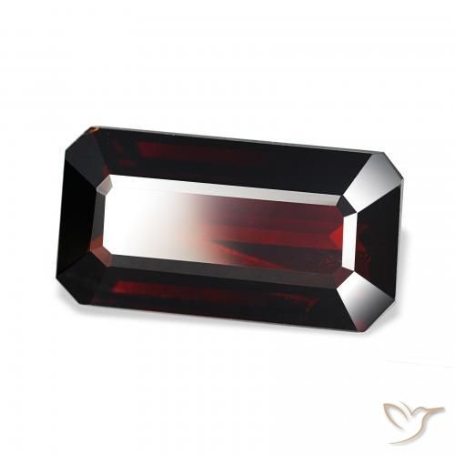10.49 ct Red Pyrope Garnet Stone, Natural Pyrope Garnet in Octagon Step Cut Shape for Sale