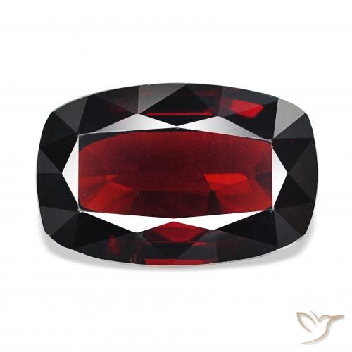 17.02ct Natural Deep Red Pyrope Garnet, Cushion, VS