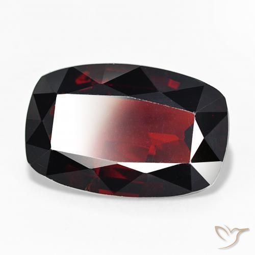 17.02 ct Red Pyrope Garnet Stone, Natural Pyrope Garnet in Cushion-Cut Shape for Sale