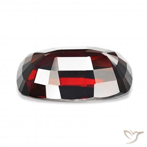 Pyrope Garnet Gemstone in 18.6 x 12.2 mm Size for Sale, Pyrope Garnet Stone in Deep Red Color