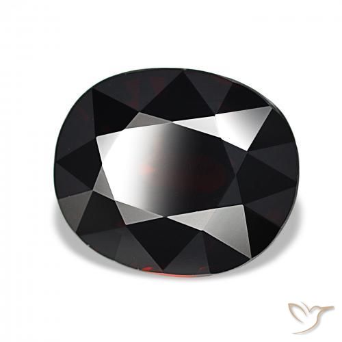 11.06 ct Red Pyrope Garnet Stone, Natural Pyrope Garnet in Oval Facet Shape for Sale