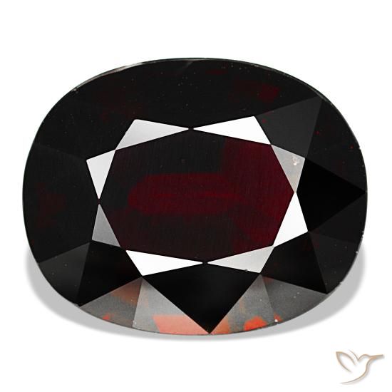 14.91 ct Red Pyrope Garnet Gemstone, Pyrope Garnet Gem in Cushion-Cut Shape for Sale.