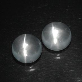 6.8ct Round Cabochon White Quartz Cat's Eye for sale thumb image of 6.8ct Round Cabochon White Quartz Cat's Eye (ID: 369425)