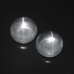 5.2ct Round Cabochon White Quartz Cat's Eye Gem for sale 5.2ct Round Cabochon White Quartz Cat's Eye Gem (ID: 374398)