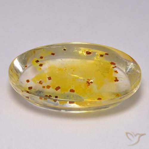 Quartz With Marcasite Gemstone in 29.7 x 20.3 mm Size for Sale, Quartz With Marcasite Stone in Multicolor Color