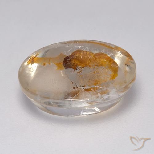 Quartz With Marcasite Gemstone in 15.6 x 12.8 mm Size for Sale, Quartz With Marcasite Stone in Multicolor Color