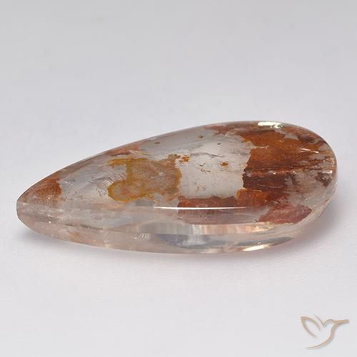 Quartz With Marcasite Gemstone in 23.3 x 13.4 mm Size for Sale, Quartz With Marcasite Stone in Multicolor Color