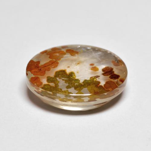 Quartz With Marcasite Gemstone in 12.8 x 11.1 mm Size for Sale, Quartz With Marcasite Stone in Multicolor Color