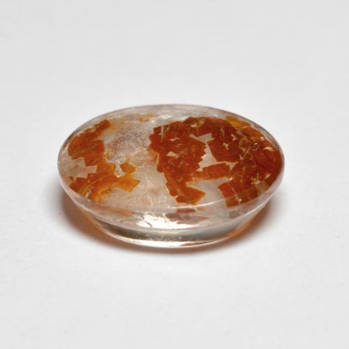 Quartz With Marcasite Gemstone in 11.6 x 9.2 mm Size for Sale, Quartz With Marcasite Stone in Multicolor Color