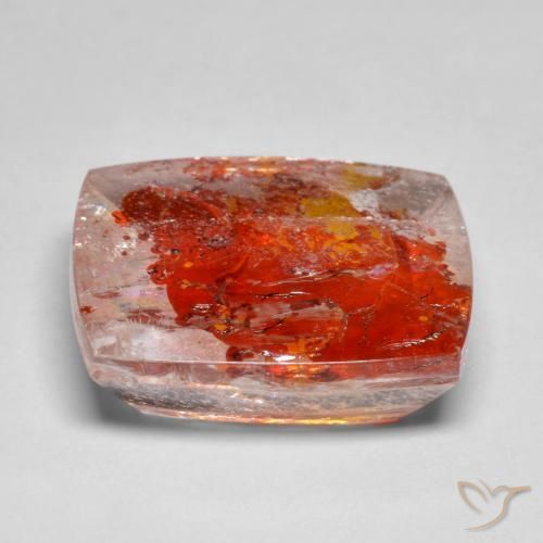 Quartz With Marcasite Gemstone in 16.9 x 13.4 mm Size for Sale, Quartz With Marcasite Stone in Multicolor Color