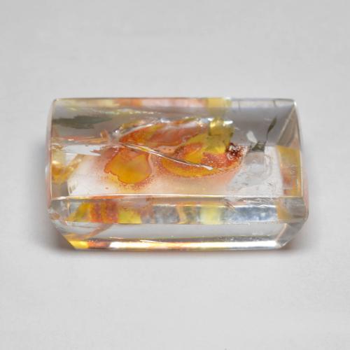 Quartz With Marcasite Gemstone in 17.2 x 10.9 mm Size for Sale, Quartz With Marcasite Stone in Multicolor Color