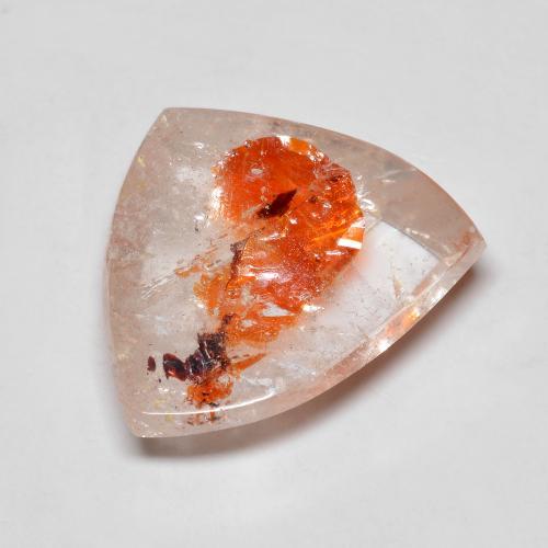 13.35 ct Multicolor Quartz With Marcasite Stone, Natural Quartz With Marcasite in Fancy Cabochon Shape for Sale