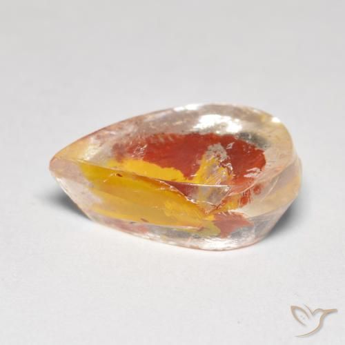 Quartz With Marcasite Gemstone in 14 x 10 mm (calibrated) Size for Sale, Quartz With Marcasite Stone in Multicolor Color
