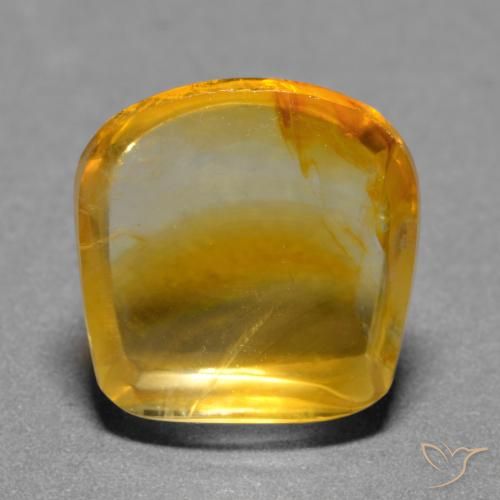 12.05 ct Fancy Quartz With Marcasite, 14.2 x 14 mm From Brazil, Photo A