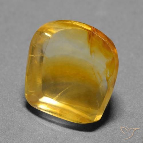 12.05 ct Multicolor Quartz With Marcasite Stone, Natural Quartz With Marcasite in Fancy Cabochon Shape for Sale