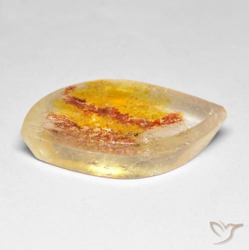 Quartz With Marcasite Gemstone in 22.9 x 13.5 mm Size for Sale, Quartz With Marcasite Stone in Multicolor Color