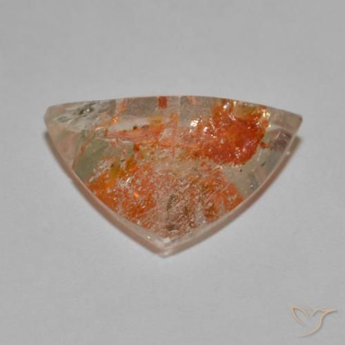 Quartz With Marcasite Gemstone in 17.4 x 14.1 mm Size for Sale, Quartz With Marcasite Stone in Multicolor Color
