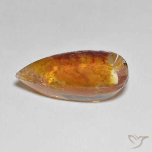 Quartz With Marcasite Gemstone in 25 x 18 mm (calibrated) Size for Sale, Quartz With Marcasite Stone in Multicolor Color