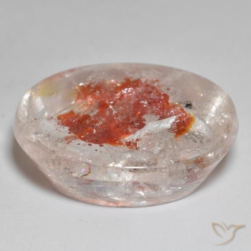 Quartz With Marcasite Gemstone in 26.3 x 21.6 mm Size for Sale, Quartz With Marcasite Stone in Multicolor Color