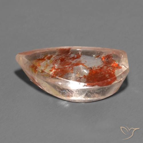 Quartz With Marcasite Gemstone in 20.9 x 13.3 mm Size for Sale, Quartz With Marcasite Stone in Multicolor Color
