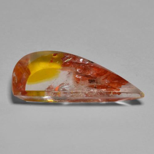 Quartz With Marcasite Gemstone in 20.2 x 10.2 mm Size for Sale, Quartz With Marcasite Stone in Multicolor Color