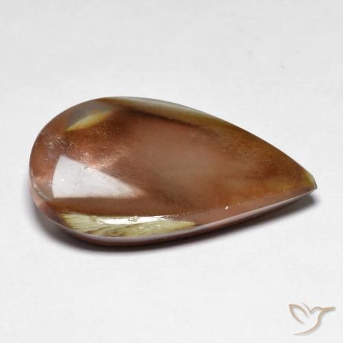 Quartz With Marcasite Gemstone in 22.8 x 15.7 mm Size for Sale, Quartz With Marcasite Stone in Multicolor Color