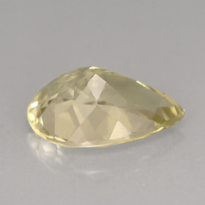 Quartz Gemstone in 13 x 9 mm (calibrated) Size for Sale, Quartz Stone in Lemon Color