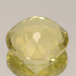 Quartz Gemstone in 12 mm (calibrated) Size for Sale, Quartz Stone in Lemon Color