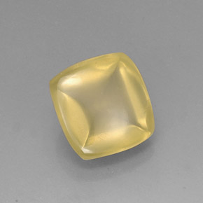 Quartz Gemstone in 13 x 12.5 mm Size for Sale, Quartz Stone in Lemon Color