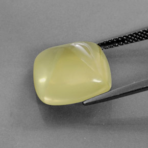 Quartz Gemstone in 13 x 12.7 mm Size for Sale, Quartz Stone in Lemon Color