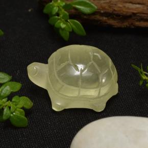 Medium Yellow Quarzo Gem - 21.6ct Tartaruga intagliata (ID: 239591)
