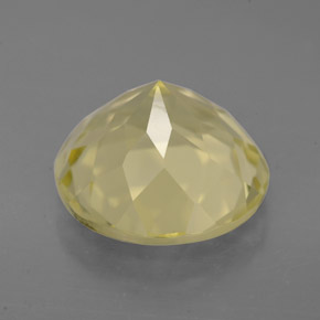 Quartz Gemstone in 12 mm (calibrated) Size for Sale, Quartz Stone in Lemon Color