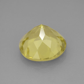 Quartz Gemstone in 12 mm (calibrated) Size for Sale, Quartz Stone in Lemon Color