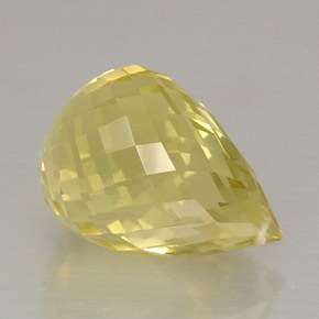 Quartz Gemstone in 15.6 x 11 mm Size for Sale, Quartz Stone in Lemon Color