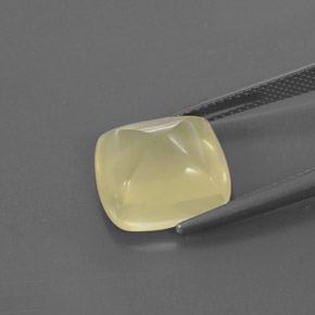 Quartz Gemstone in 13 x 12.8 mm Size for Sale, Quartz Stone in Lemon Color