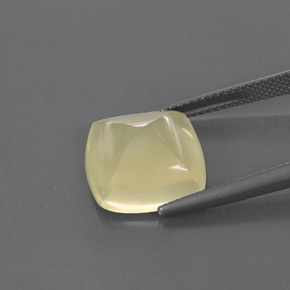 Quartz Gemstone in 13 x 12.8 mm Size for Sale, Quartz Stone in Lemon Color