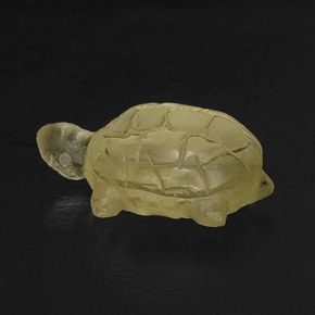 Quartz Gemstone in 17.8 x 11.1 mm Size for Sale, Quartz Stone in Lemon Color
