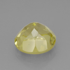 Quartz Gemstone in 9 mm (calibrated) Size for Sale, Quartz Stone in Lemon Color