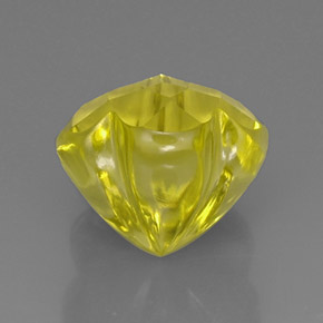 Quartz Gemstone in 14.5 x 14 mm Size for Sale, Quartz Stone in Lemon Color