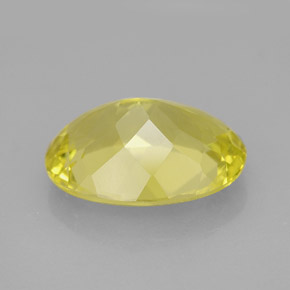 Quartz Gemstone in 14.6 x 10.8 mm Size for Sale, Quartz Stone in Lemon Color