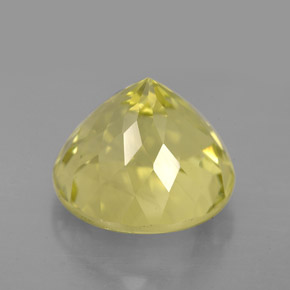 Quartz Gemstone in 12 mm (calibrated) Size for Sale, Quartz Stone in Lemon Color